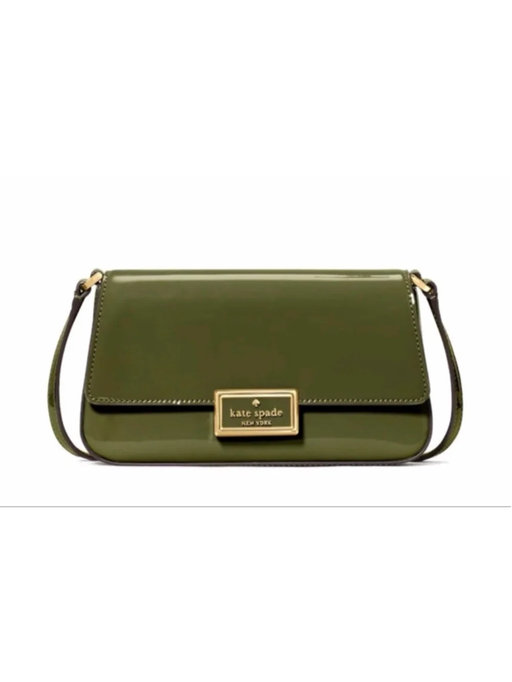 Kate Spade Reegan Patent Mini Flap Crossbody NWT